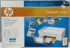 HP Deskjet F4280 All In One Printer-Scanner-Copier New/Sealed Box Free Shipping!
