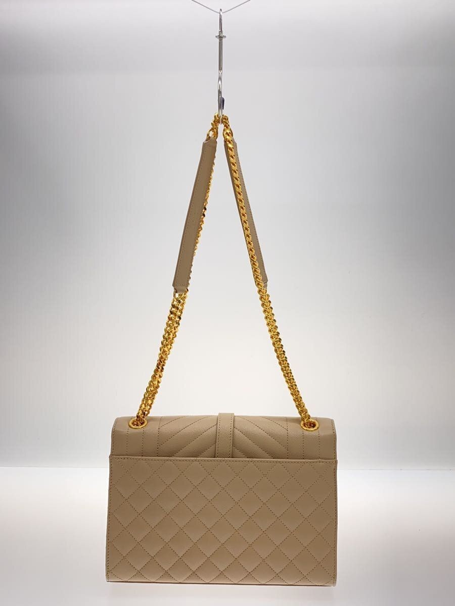 Borsa a tracolla SAINT LAURENT [Acquisto] pelle beige 600185 usata