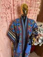 Long Ankara Kimono One Size Fits All 100 Cotton