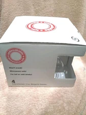 4 UNBREAKABLE 12oz. MARGARITA GLASSES by The Cellar