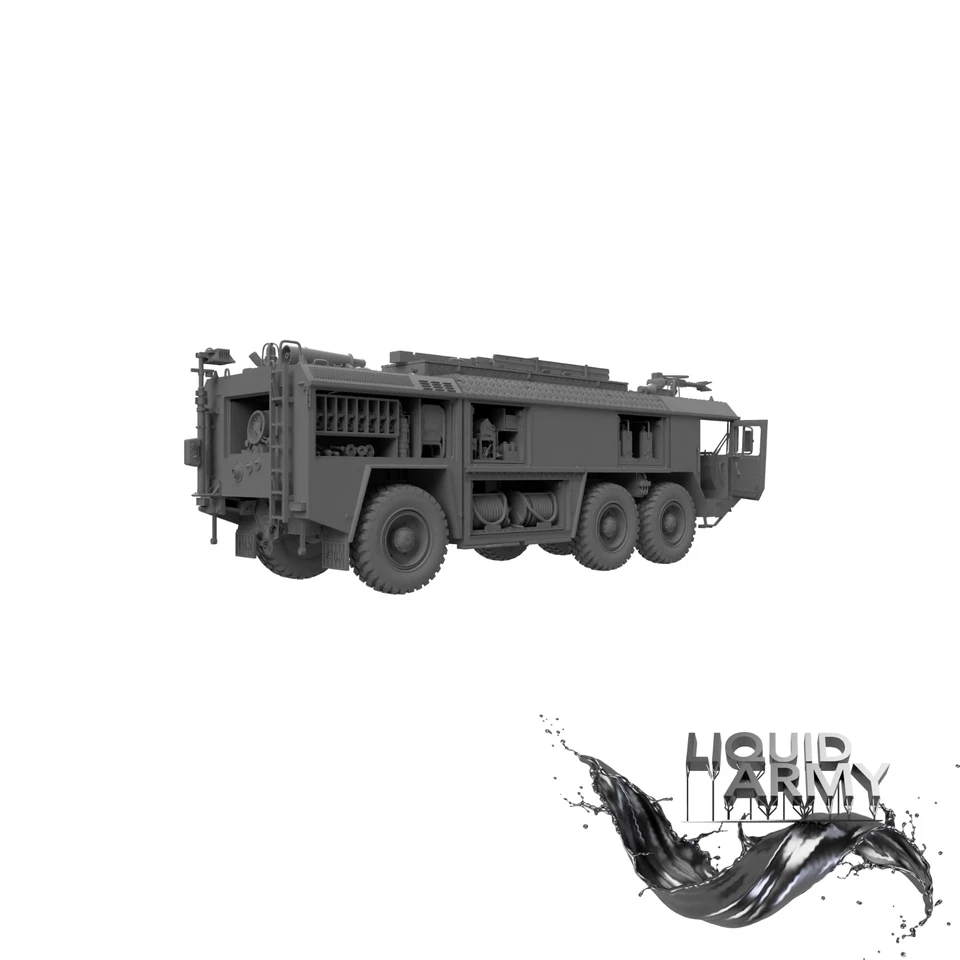 3D-Resinbausatz: "FAUN-3500" (6x6) Hochdetaillierter Bausatz - 1:87 (H0) - Bild 3 von 4