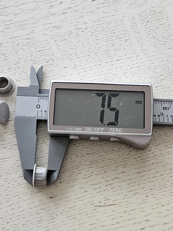 Ikea Pax Komplement 9 caches trou gris 10077768 bouchons pied armoire étagère - Bild 4 von 4