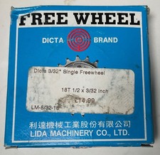 Dicta 3/32 Freewheel BMX Single Speed 18 Teeth