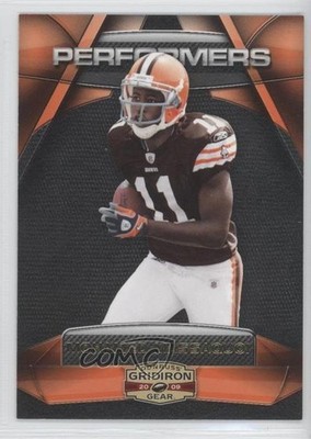2009 Donruss Gridiron Gear Performers Gold 3/100 Mohamed Massaquoi Rookie RC 0l1