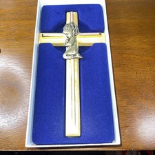 New Girl  s First Communion Gift Praying Girl Pink Wooden Wall Cross Catholic