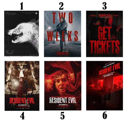 Resident Evil 2026 Sept 18 Movie Poster EBay resident-evil-2026-sept-18-movie-poster-ebay