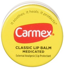 Classic Lip Balm Medicated, 0.25 Ounce Pack of 12