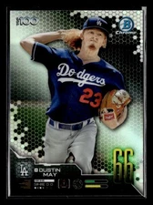 2019 Bowman #BTP-66 Dustin May Bowman Scouts' Top 100