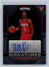 2022 Panini Prizm #RSI-TYT TyTy Washington Jr Rookie Auto NM / MT