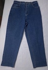 Route 66 Womens Blue Stretch Jeans Size 13/14 High Waisted Dark Wash Vintage Mom