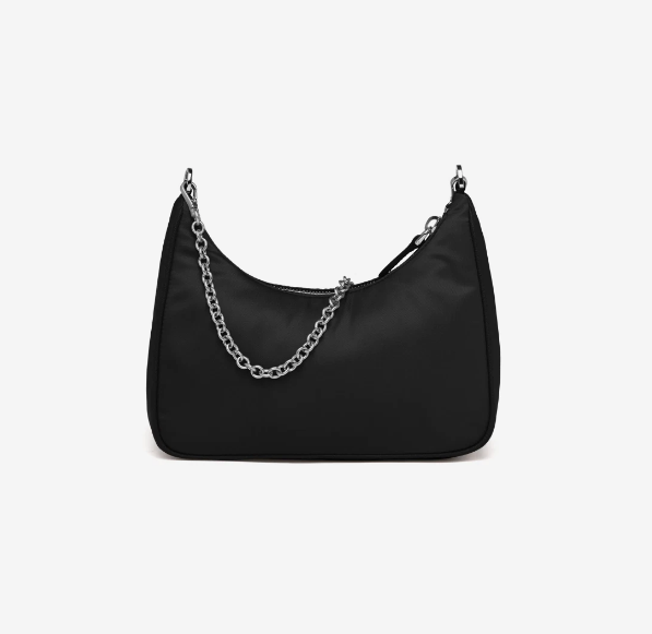 Prada Re-Edition 2005 Re-Nylon Shoulder Bag Black 1BH204-R064