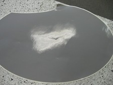 NOS Dyno BMX number plate X Ray plate sticker GRAY