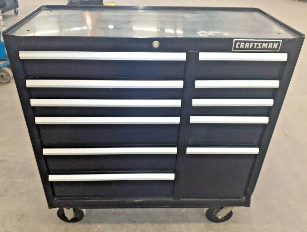 CRAFTSMAN 11 DRAWER TOOL CHEST, 18 X 43-1/2 X 42 214LBS