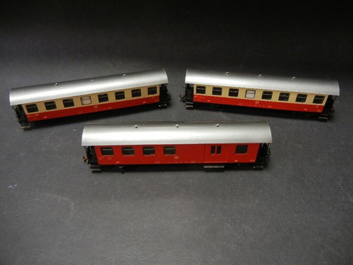 Weinert H0e Harzbahn Personenzug DR 2x 6027 + 6028 Metall ex Bausatzmodelle HSB - Bild 1 von 12