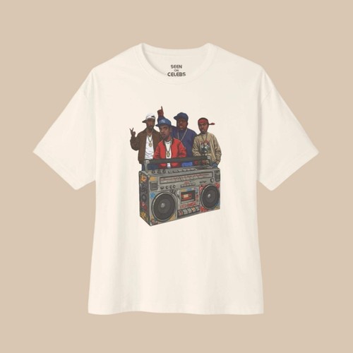 The Greatest Rap Legends Boombox T-shirt | Viral Hip Hop Rap Culture Tees | 3 Co - Picture 26 of 26