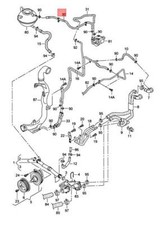 NEW VW TOURAN 1T2 1T3 COOLANT HOSE 1T0122447AF ORIGINAL NO IMPORT DUTIES TO 🇺🇸