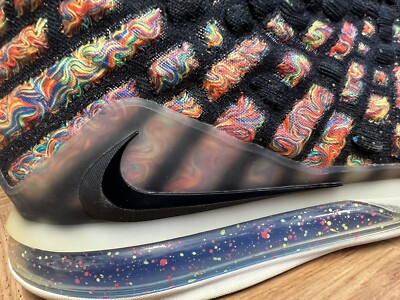 RARE🔥 Size 10 - Nike LeBron 17 James Gang 2020 Black Multicolored