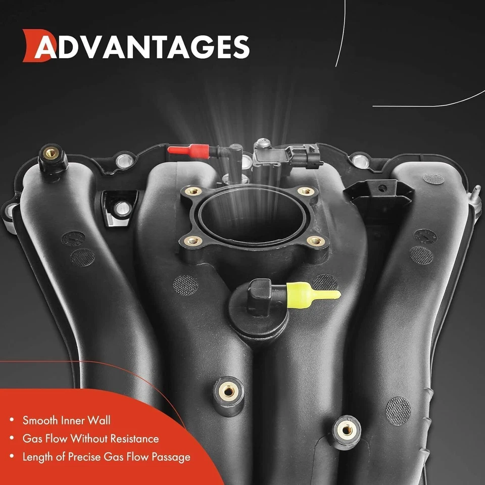 Intake Manifolds for Chevy 12637620 Buick Regal Chevrolet Equinox GMC Terrain Foto 4 de 4