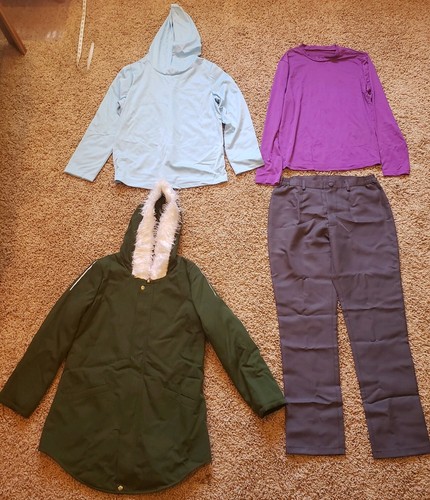 Noragami Yukine Cosplay Costume Green Hooded Jacket Blue Hoodie Shirt Pant 4 Pcs - Picture 12 of 12