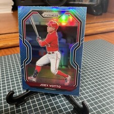 2021 Panini Prizm Carolina Blue Joey Votto #221