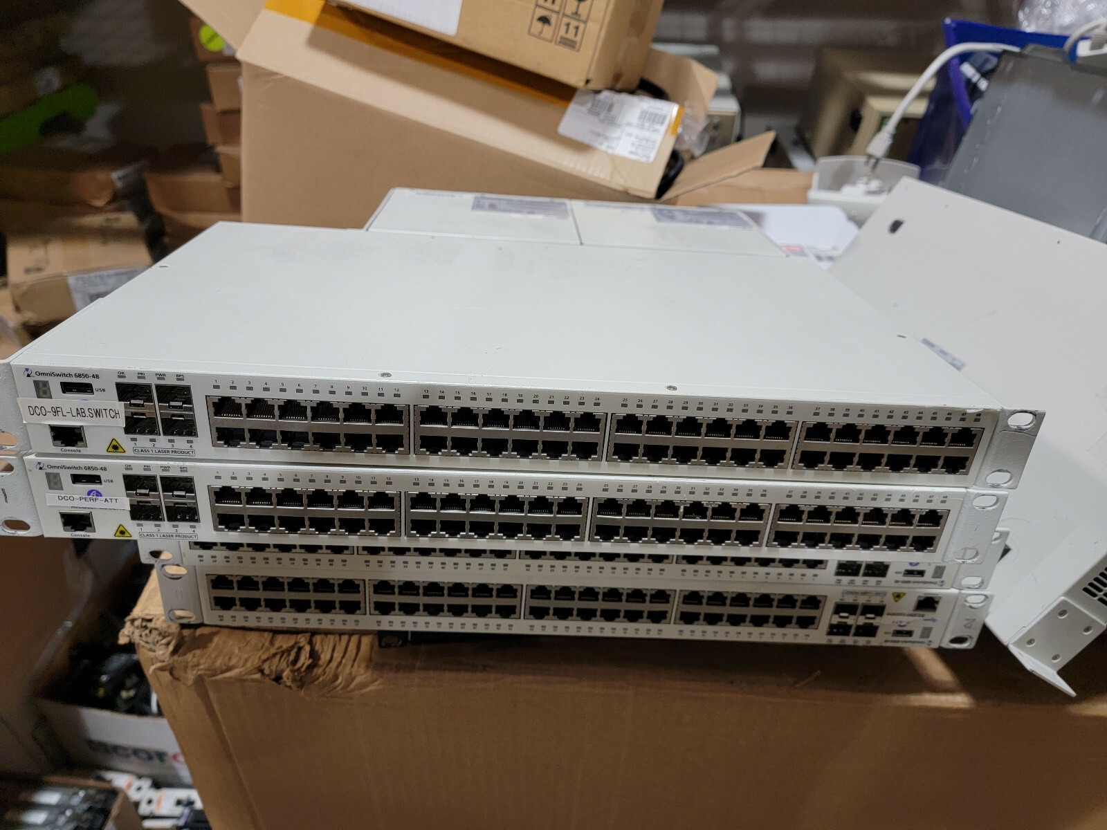 Alcatel-Lucent Alcatel Omni (OS6850-48X) 48-Ports Rack-Mountable Switch ...