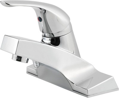 Pfister LG1425000 Pfirst Series Single Control 4'' Centerset Bathroom Faucet in