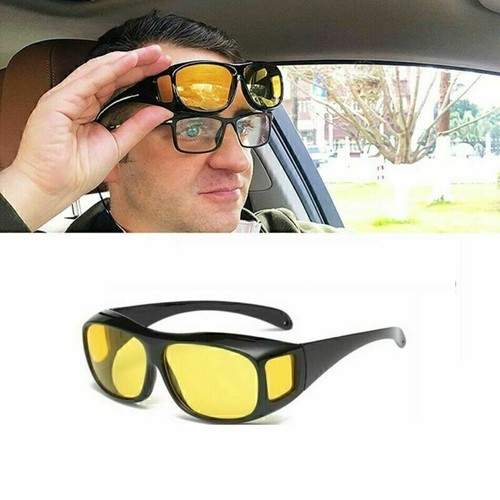 Nachtfahrbrille Autofahren Nachtsichtbrille Kontrastbrille Night Vision Uni O4N9 - Bild 6 von 13