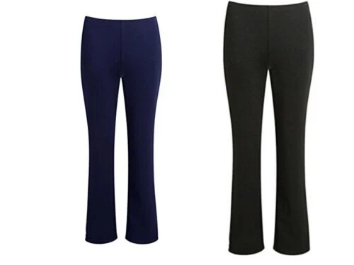 Navy bootleg hotsell trousers ladies
