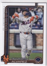 2025 Topps MLB Baseball Series 1 No. 171 Francisco Alvarez Mets