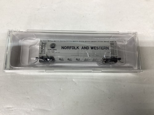 Bowser #17153 escala N “N&W” PS-2600 2 bahías tolva cubierta Rd. #71859 | Zustand: New