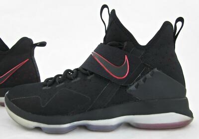 Nike LeBron 14 Bred - Black and Red, US 10 Nike Lebron Soldier XIV 14 EP Bred Black Red White James  main image 2