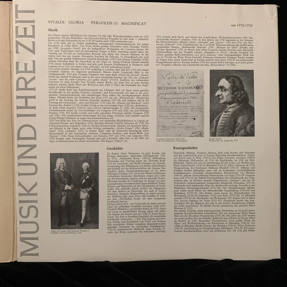 VIVALDI Gloria & PERGOLESI Magnificat - BAKER, Willcocks, ASMF - DECCA ST LP - Image 3 of 4