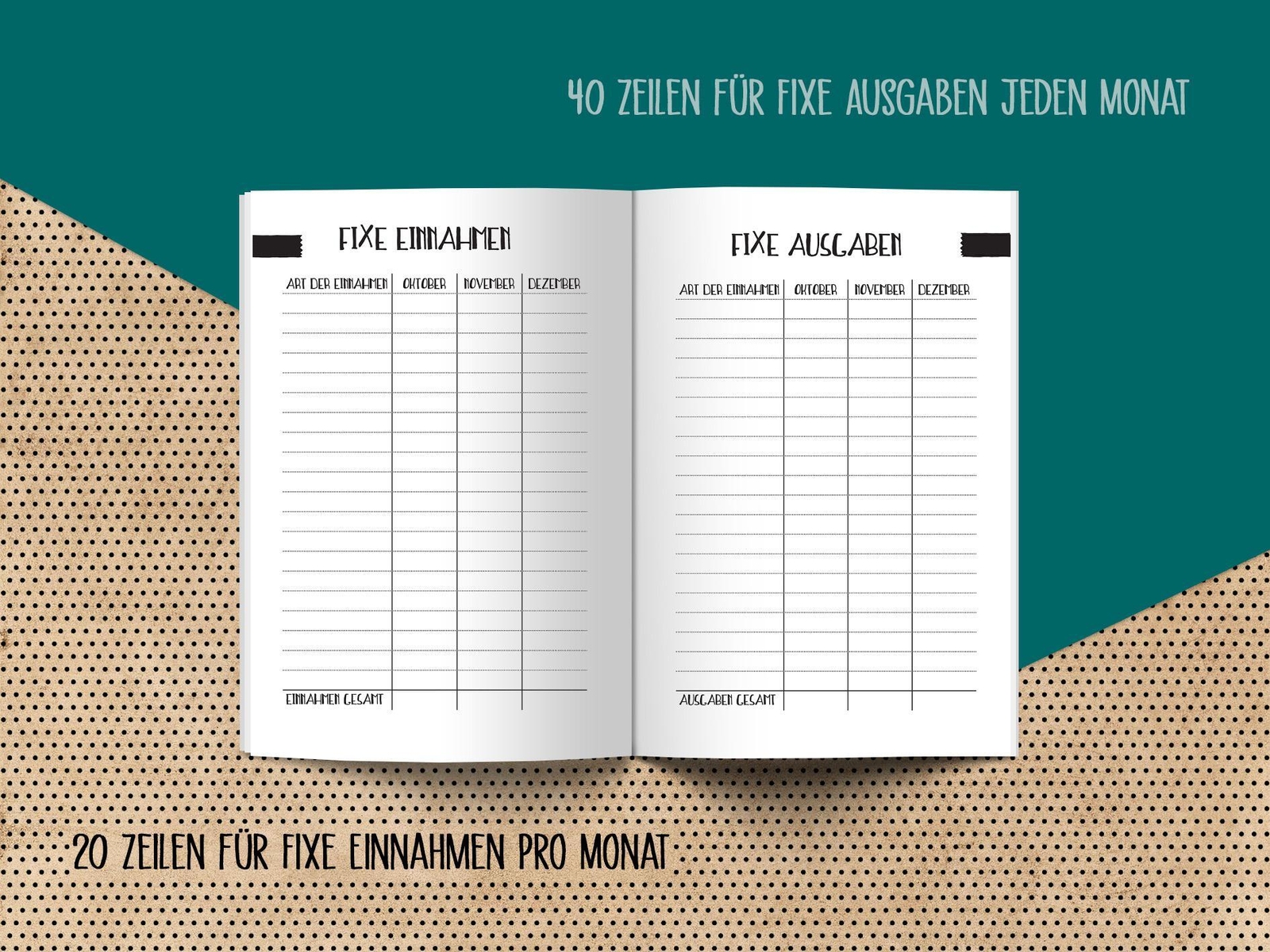 Thumbnail - Mein Haushaltsbuch Zum Eintragen | Success Notebooks | Deutsch |