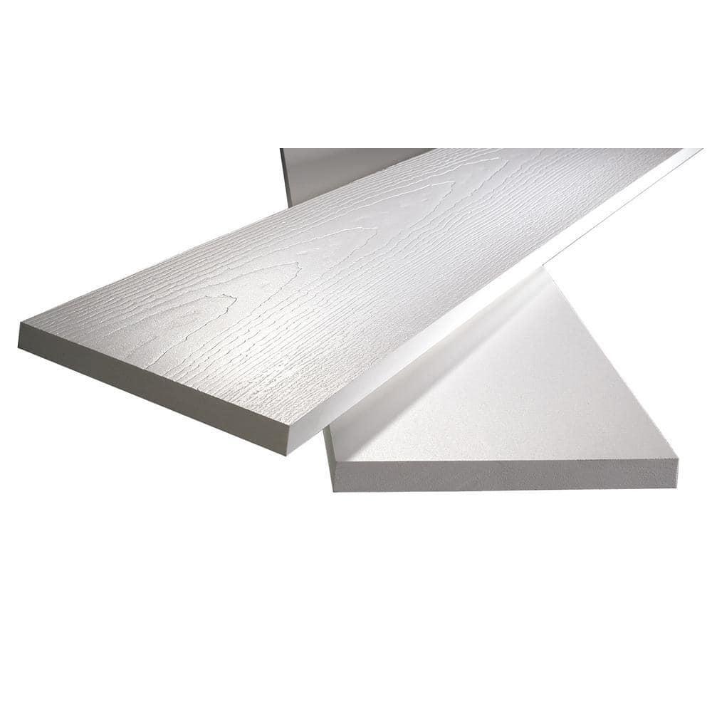 Veranda PVC Trim Board Vinyl Reversible White Paintable FireRetardant