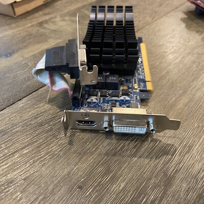 Dual Nic ASUS GeForce 8400 GS 8400GS SL 1GD3 L 1GB 64 Bit DDR3 PCI