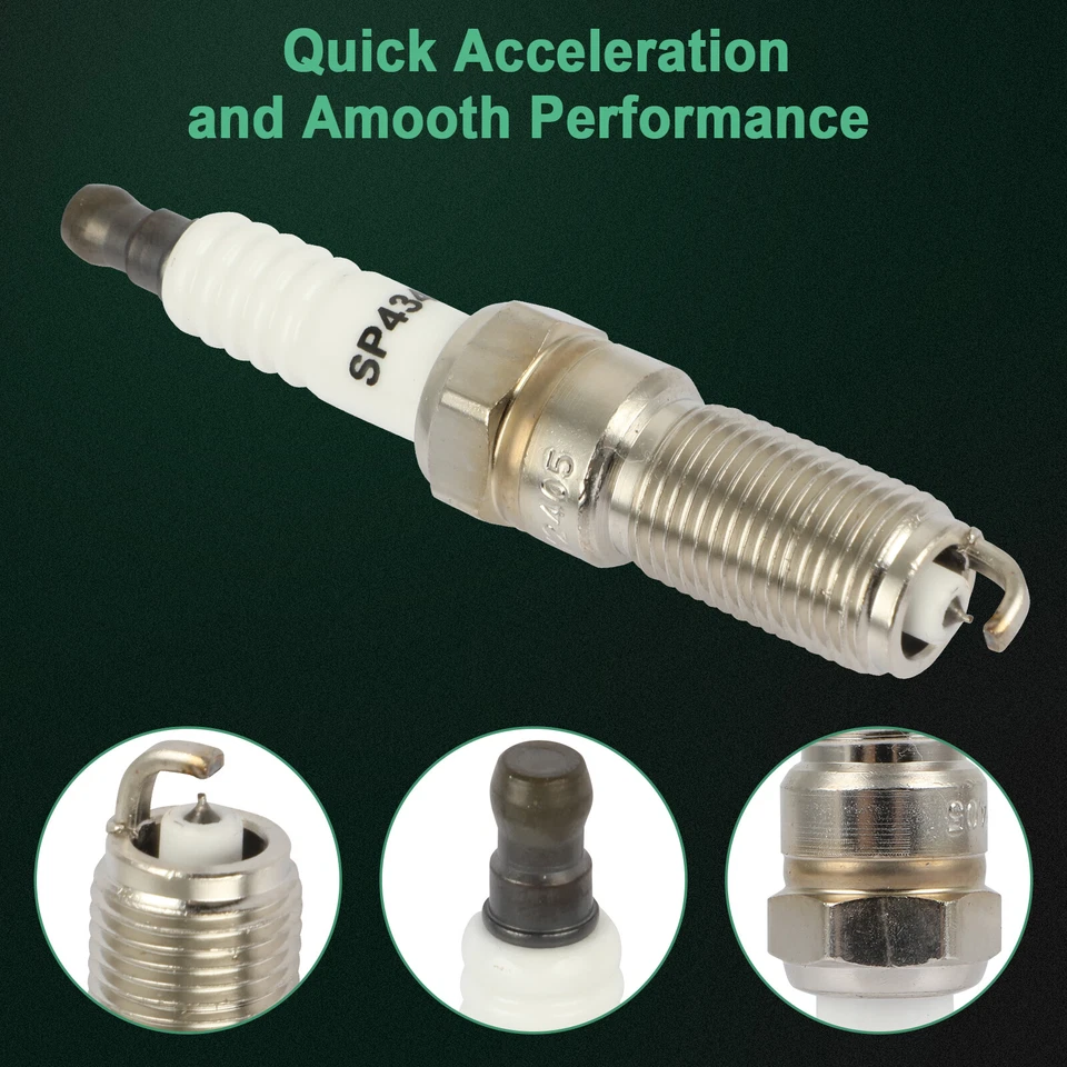 6x bujías de iridio y platino para Lincoln MKS V6 2009-2012 3,7 L Foto 2 de 4