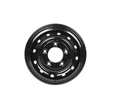 Land Rover Defender Perentie 16" 0 OFFSET BLACK HD Steel Wolf Rim Part ANR4583PM