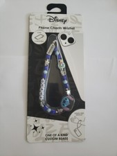 Disney Stitch Phone Charm Wristlet One Of A Kind Custom Beads Case Compatible