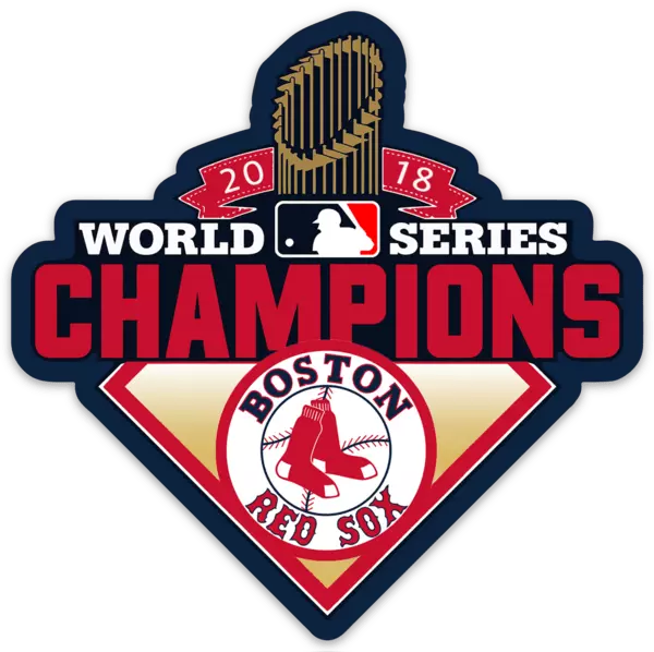 Top-selling Item] Boston Red Sox 2018 World Series Champions Team Logo 3D  Unisex Jersey - Scarlet