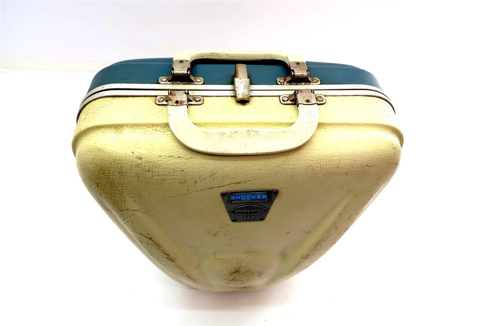 Vintage BRUNSWICK Black Beauty Bowling Ball with MILLION MILER 300 Case & Shoes
