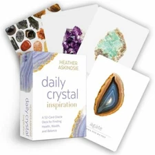 Daily Crystal Inspiration: A 52-Card Oracle Deck for Finding Health, Wealth, and