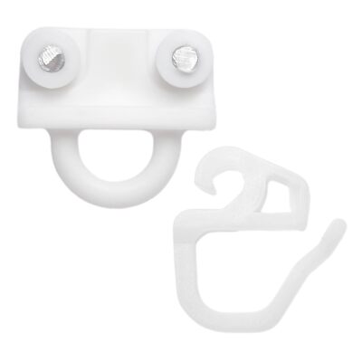 Glides Curtain Glides To Fit IKEA KVARTAL Spare Parts Castors Hooks Sys...