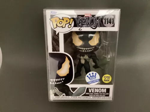 Venom Funko Pop #1141 Glow in the Dark Marvel Funko Shop with Protector