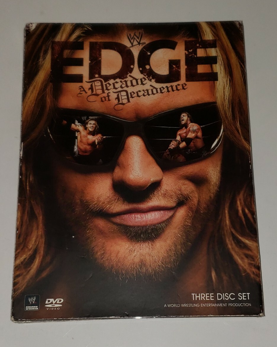 WWE エッジ ディケイド・オブ・デカダンス [DVD] 3枚組 WWE: Edge - A Decade of Decadence (DVD; 3-Disc Set