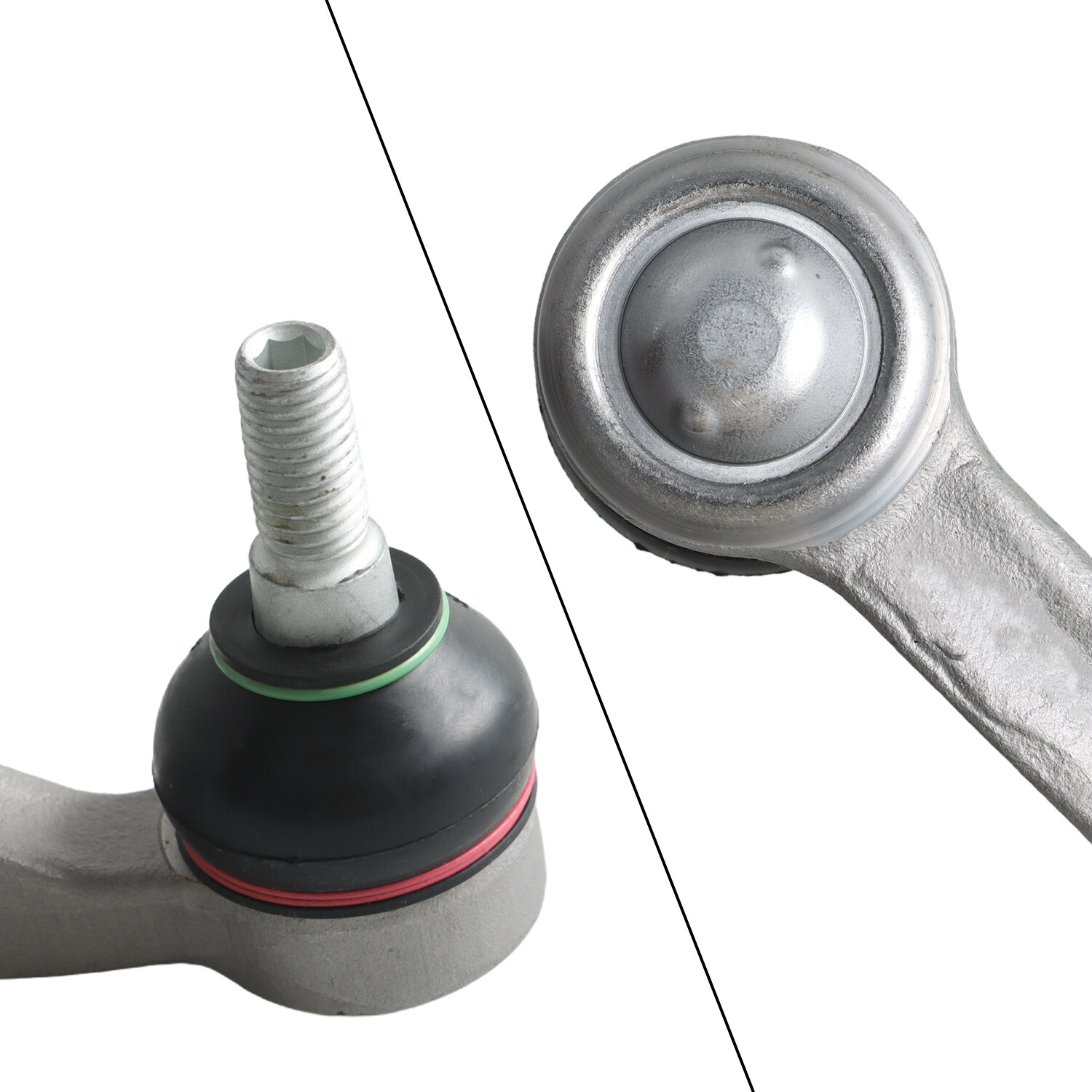 Left Driver Side Inner & Outer Tie Rod End for Maserati Quattroporte Ghibli 3.0L