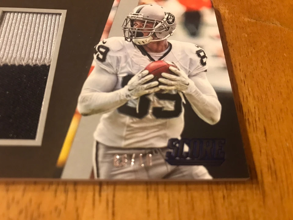 AMARI COOPER 2016 PANINI SCORE JUMBO JERSEY SICK PATCH #d 6/10! - Image 2 of 3