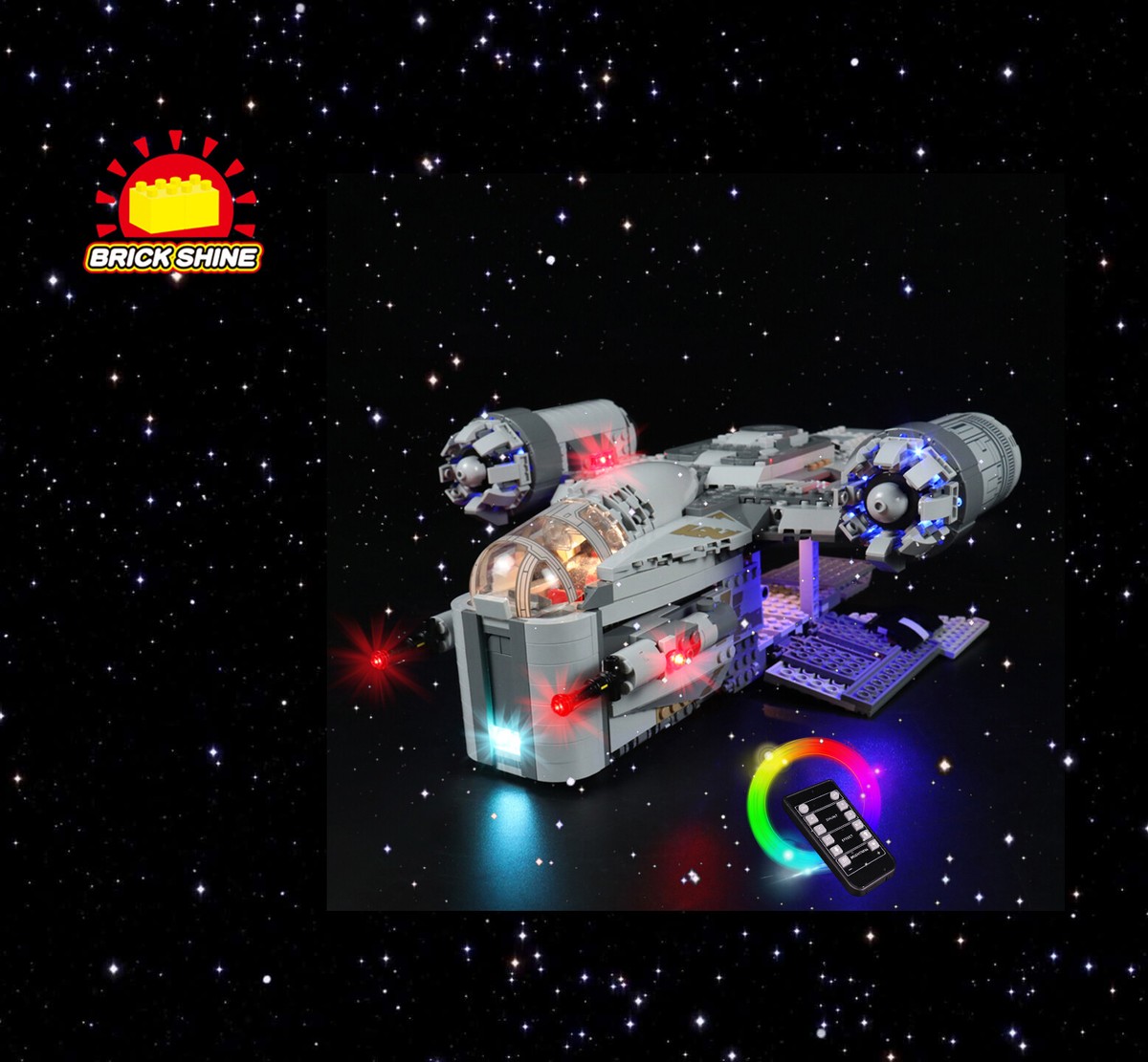 Brick Shine GC Light kit for Lego Star Wars The Razor Crest