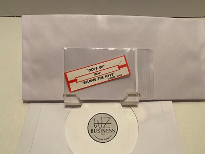 Jukebox Strip   Snap!   Ooops Up/Believe The Hype   Arista 2060