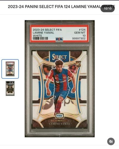 2023 Panini Select Lamine Yamal White /20