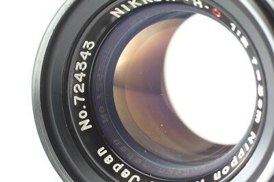 💥MINT w/Filter Caps] Nikon Nikkor-H.C 5Cm 50mm F2 L-Mount Black